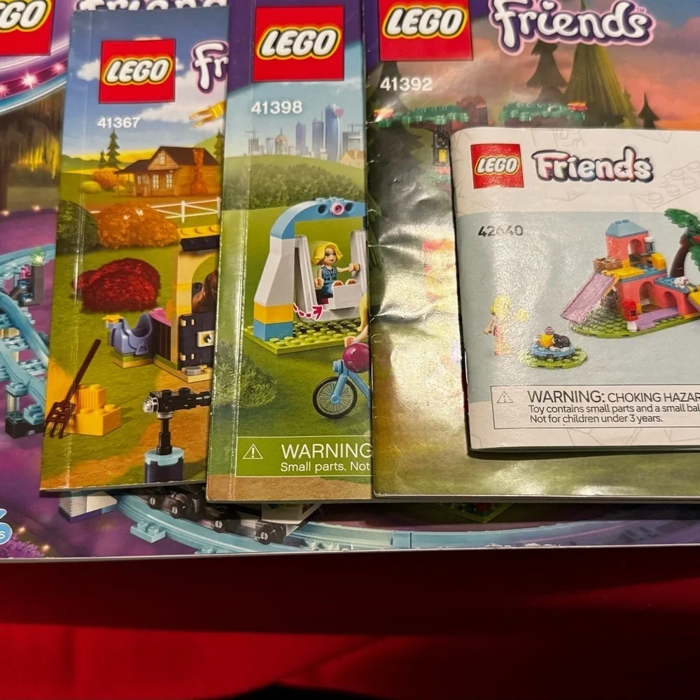 Lego Instructions Manual Only! Lot Of 6 FRIENDS 42640 41392 41398 41367 41347 ++